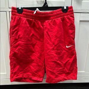 Nike Bright Red Sports Shorts